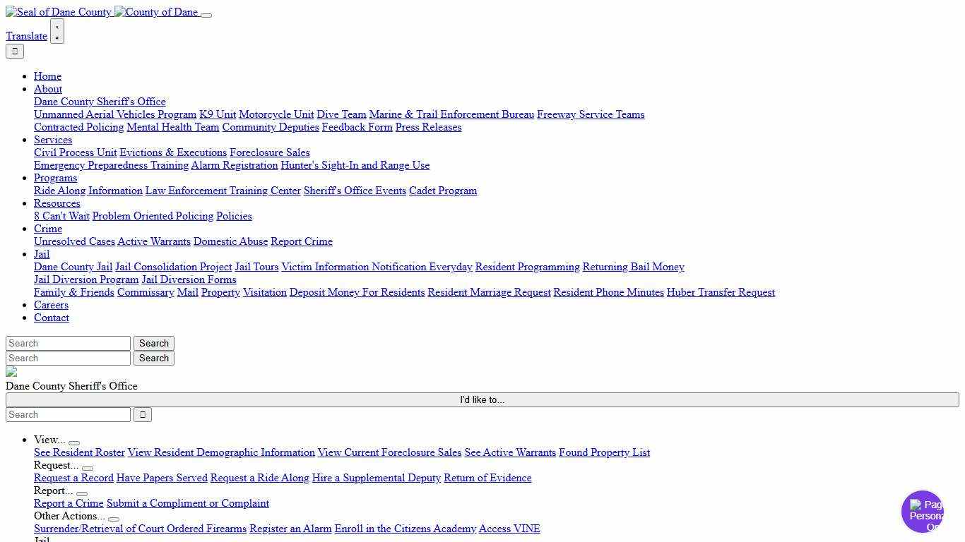 Jail | Dane County Sheriff's Office